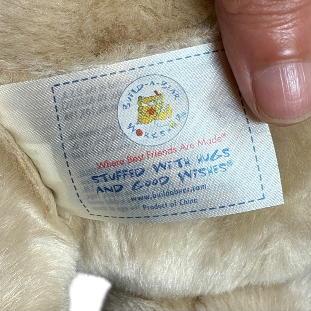 Build-A-Bear Workshop Tan Bunny Plush - Picture 3 of 12